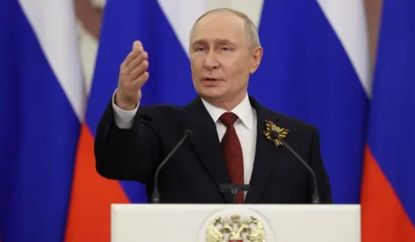 PUTIN SAYS UKRAINE WAR COULD END SOON