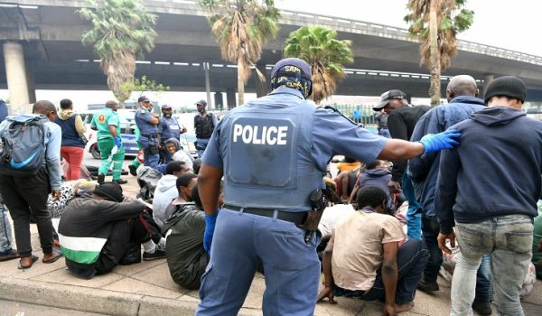 FOREIGN NATIONALS SEEK SHELTER AT DURBAN POLICE
