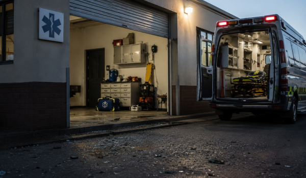 EMS PERSONNEL ROBBED AT EVATON BASE